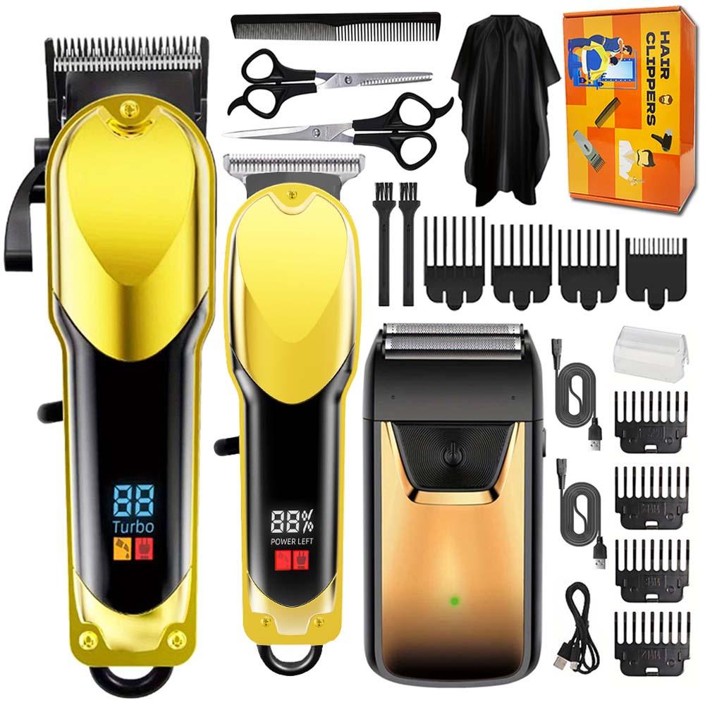 Men'S Grooming Accessories Kit - Professional Hair Clipper Set for Men,