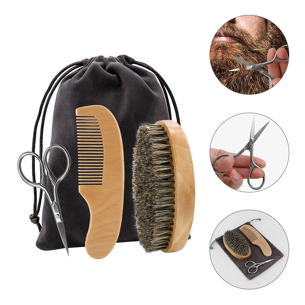 Men'S Grooming Set - 1Set Beard Styling Set for Men