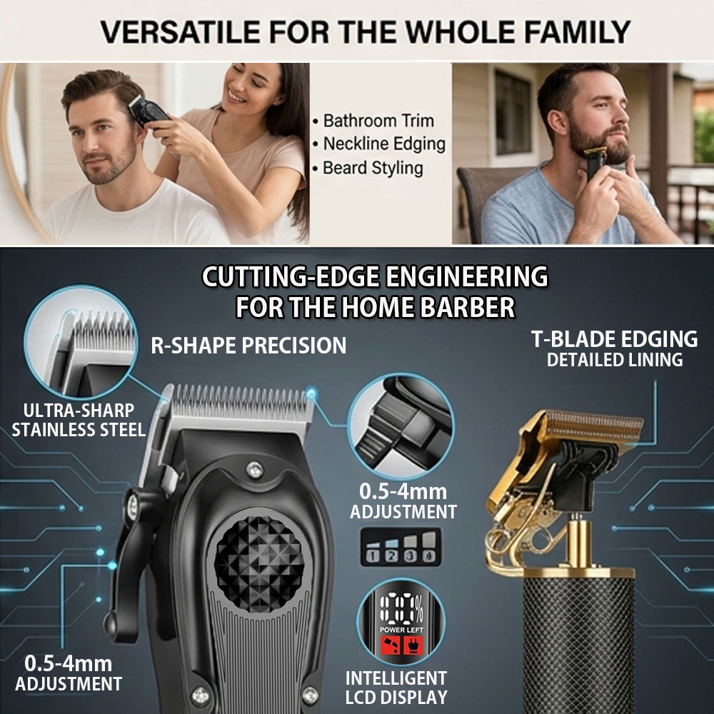 Professional Hair Clippers wit - Men'S Grooming Essentials review and price