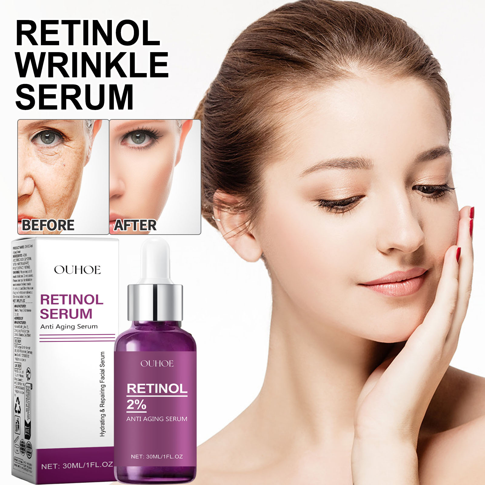 Retinol Remove Wrinkle Face Se - The Ordinary Serum Hyaluronic Acid review and price