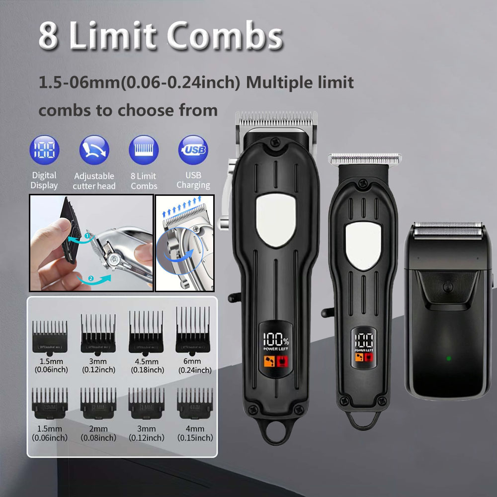 Professional Cordless Hair Cli - Men'S Grooming Accessories Kit review and price