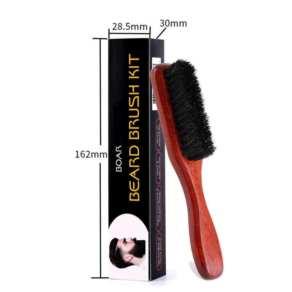 Wooden Handle Beard Brush for  - Men'S Grooming Accessories Kit review and price