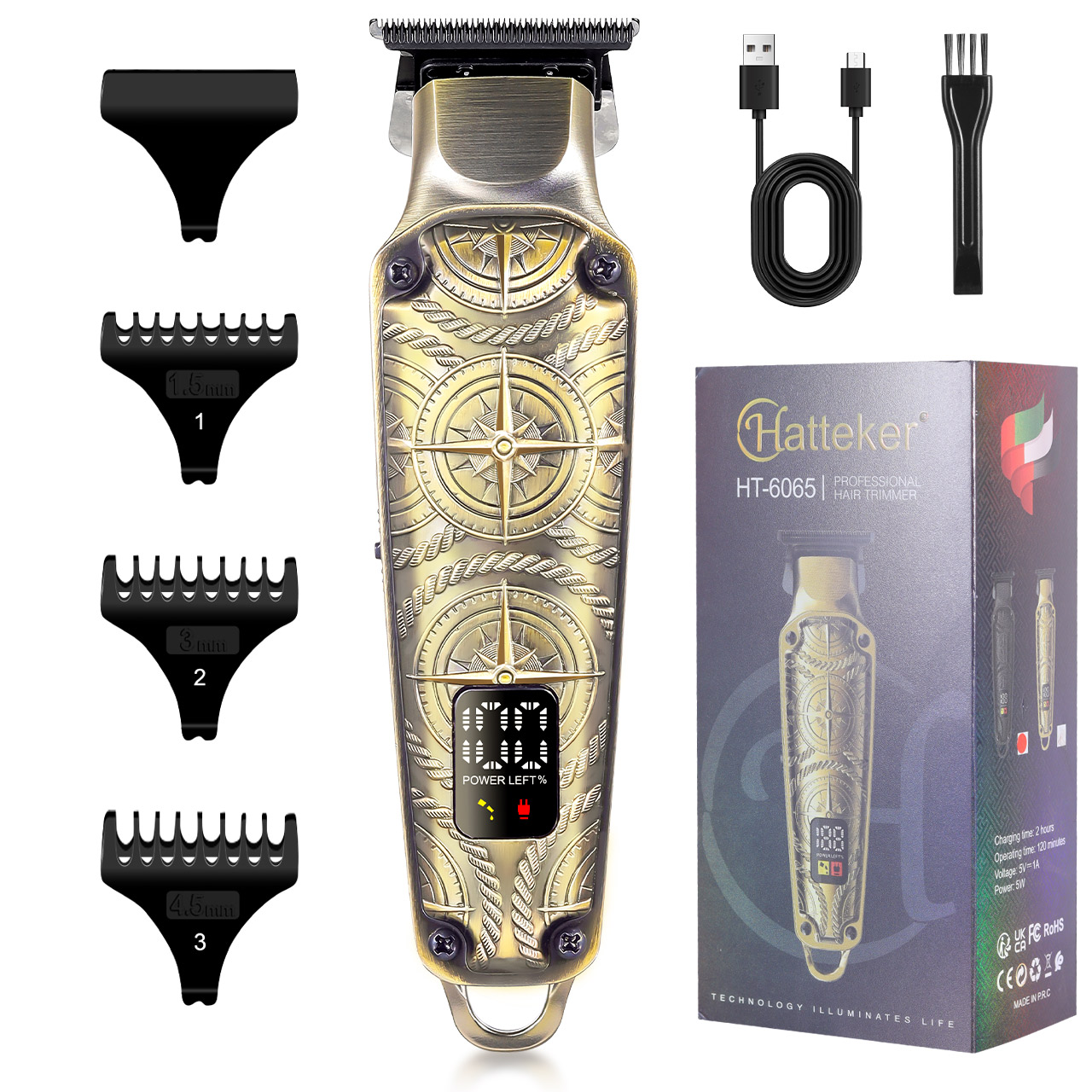 Hatteker Retro Hair Trimmer fo - Men'S Grooming Hair And Body Wash review and price