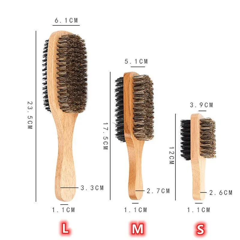 Beard Brush with Natural Woode - Men'S Grooming Essentials review and price