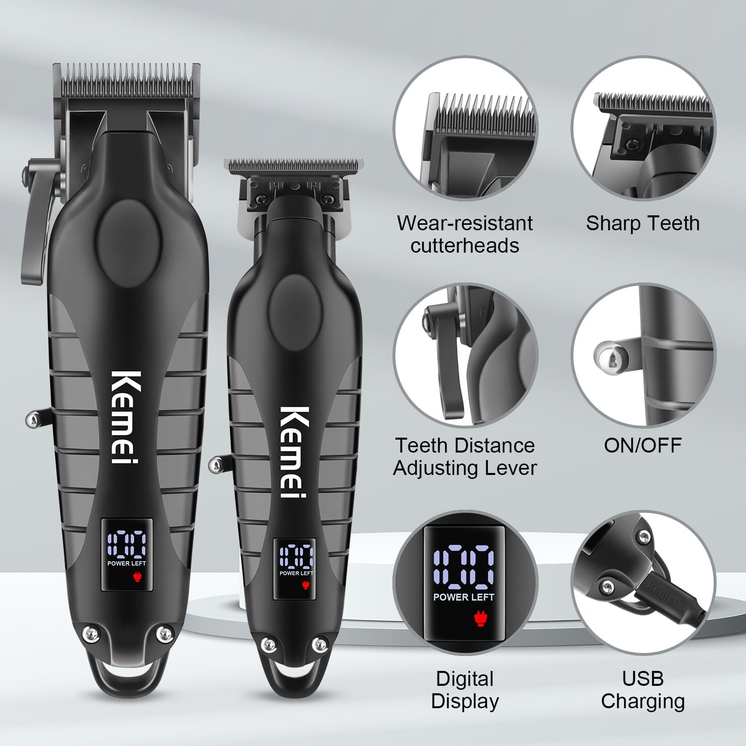 Kemei Hair Clipper Kit for Men - Men'S Grooming Set review and price