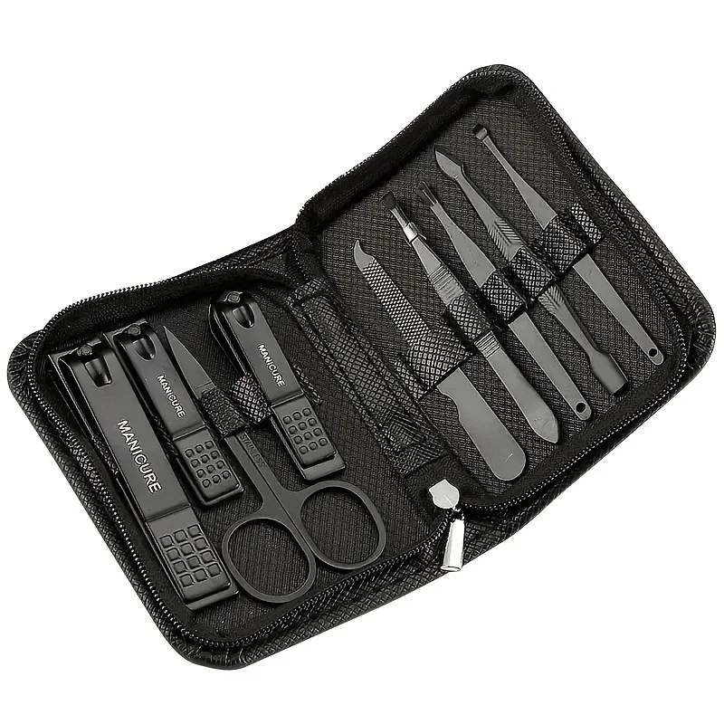 9 Piece in 1 Manicure Set Pedi - Men'S Grooming Essentials review and price
