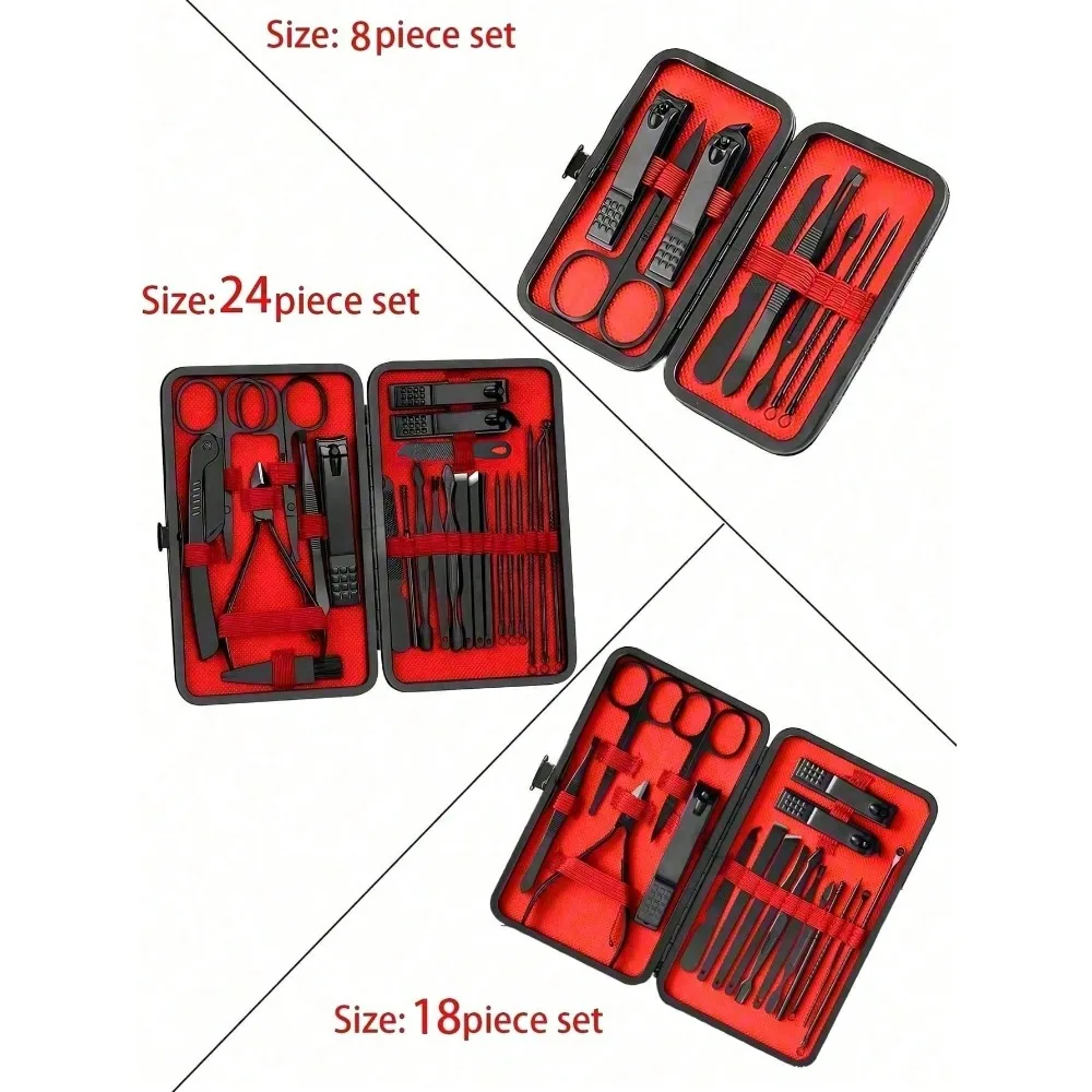 8/24pcs Professional Manicure  - Men'S Grooming Essentials review and price
