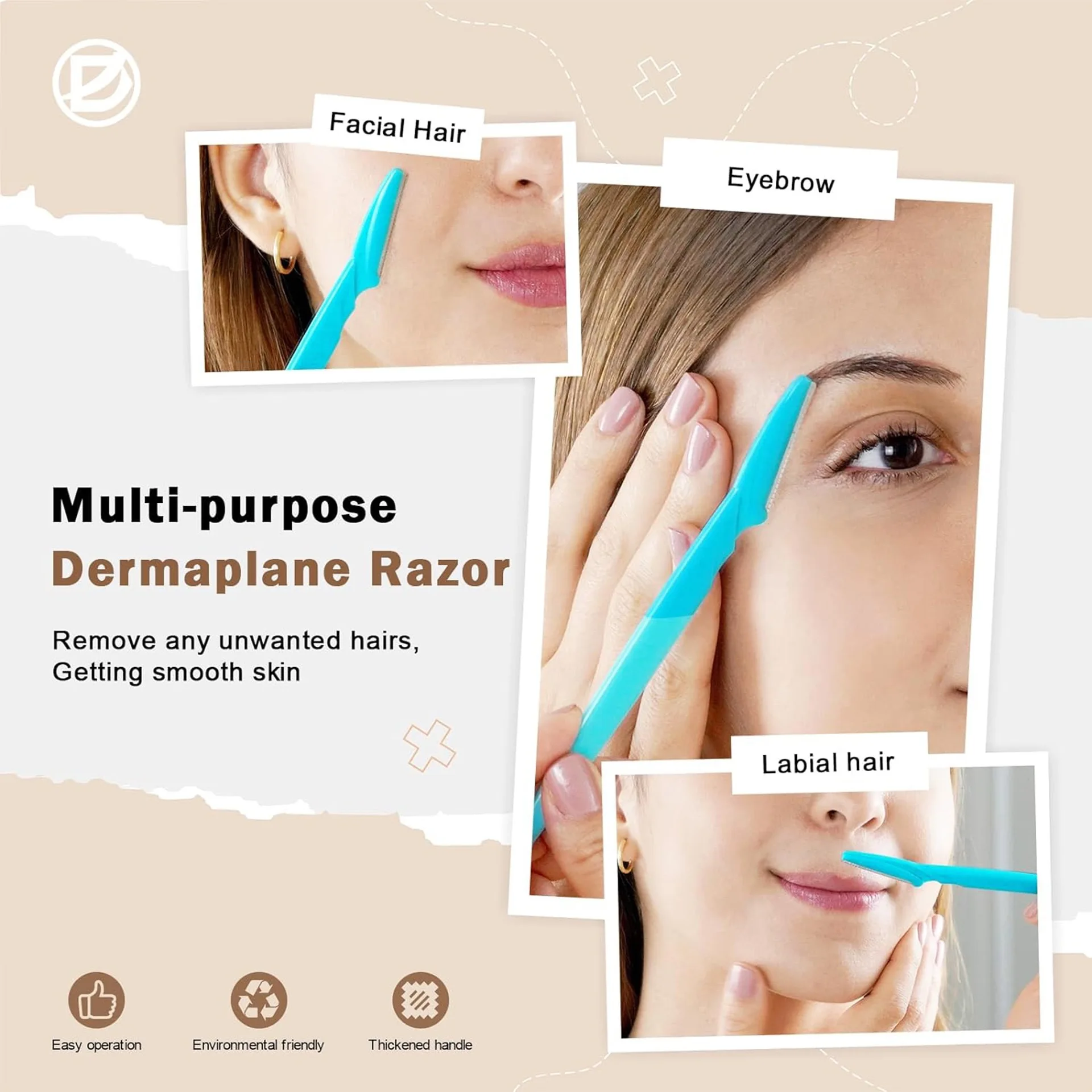 5/10/30/40pcsbrow Razor and Fa - Grooming Men'S Hair review and price